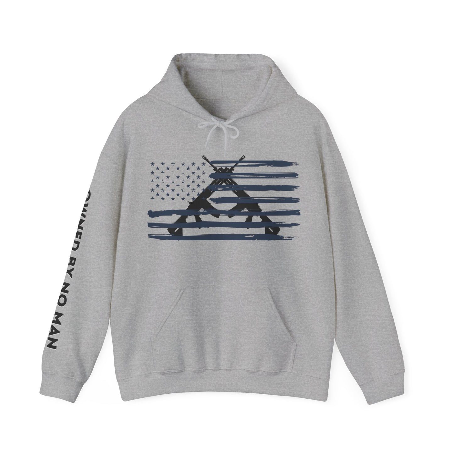 Owned By No Man American Flag Hoodie