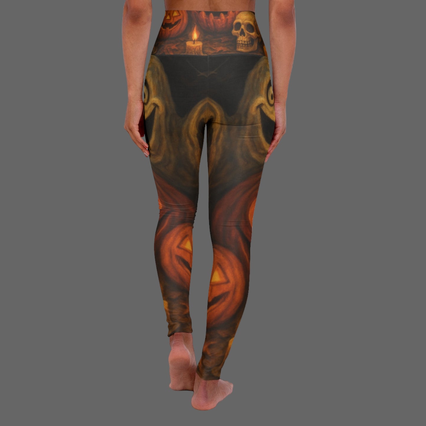 JA Halloween High Waisted Yoga-Leggings