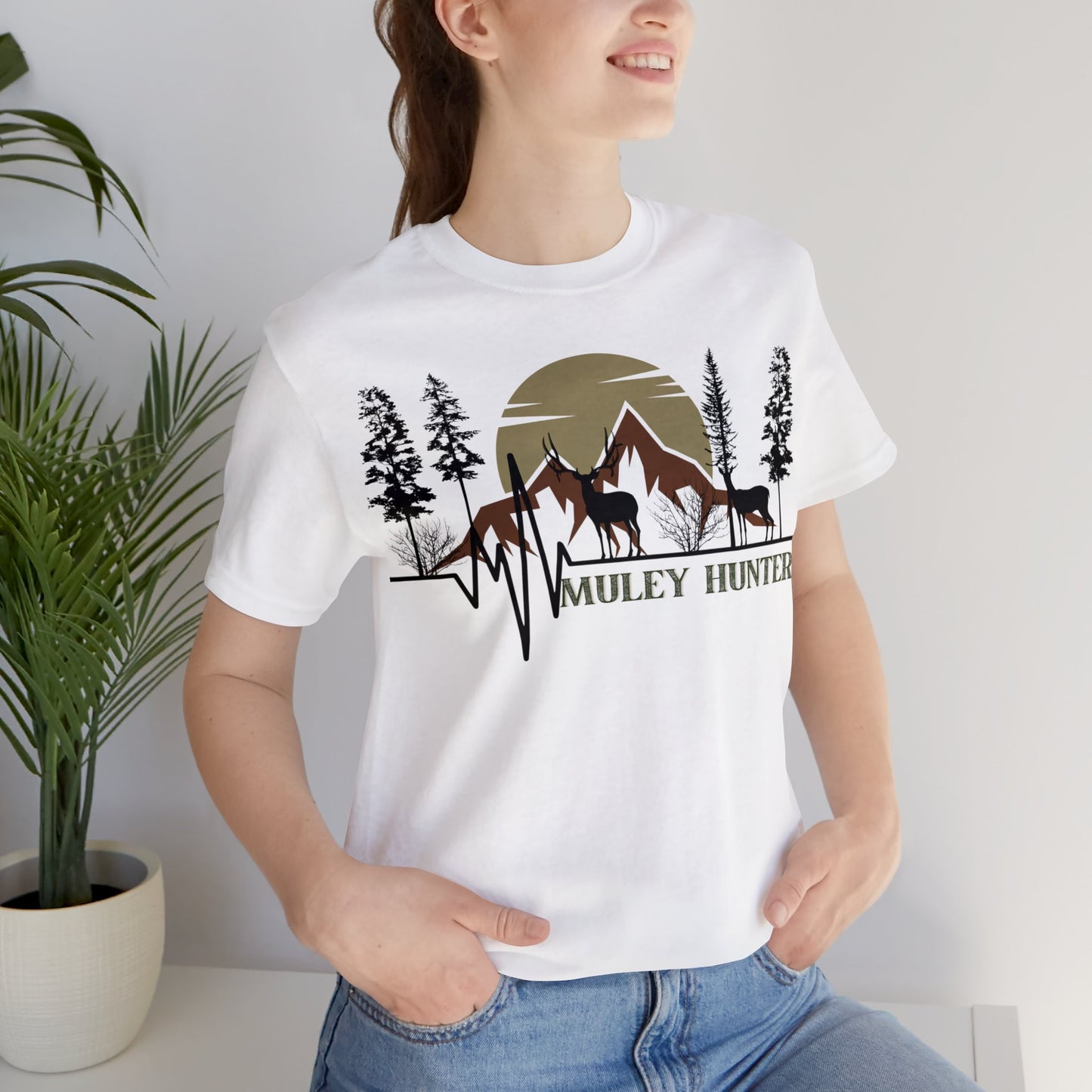 Muley Hunter Heartbeat T-Shirt