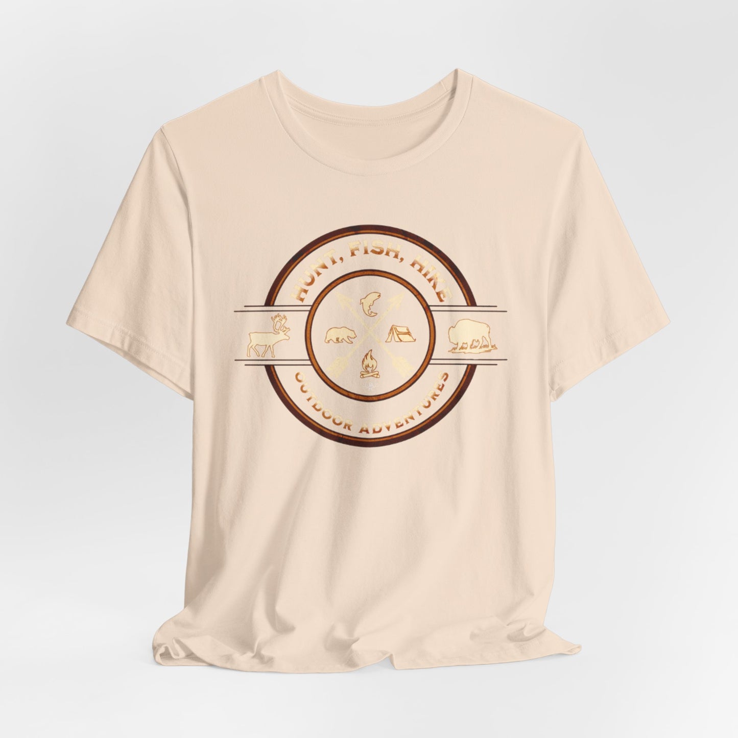 JA Hunt, Fish, Hike T-Shirt