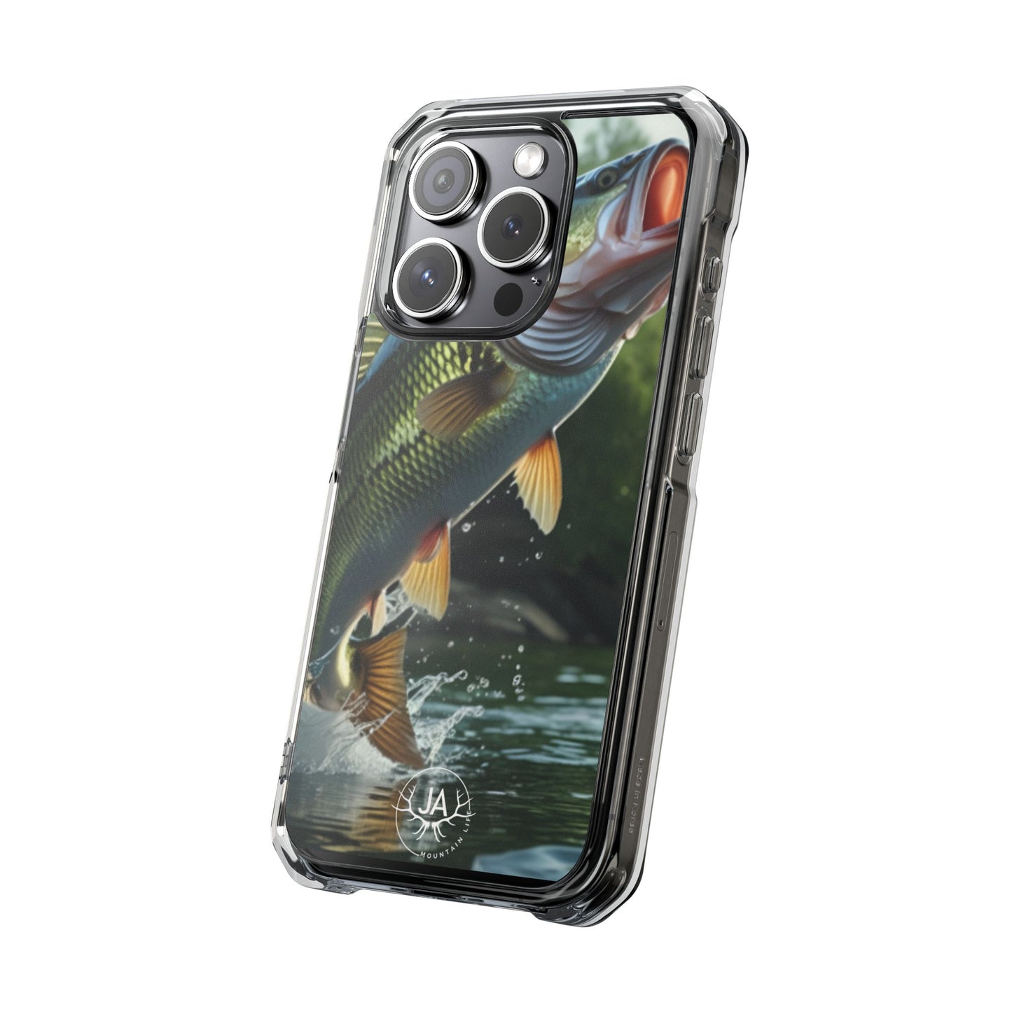 JA "Big Bass Fish'N" iPhone Case