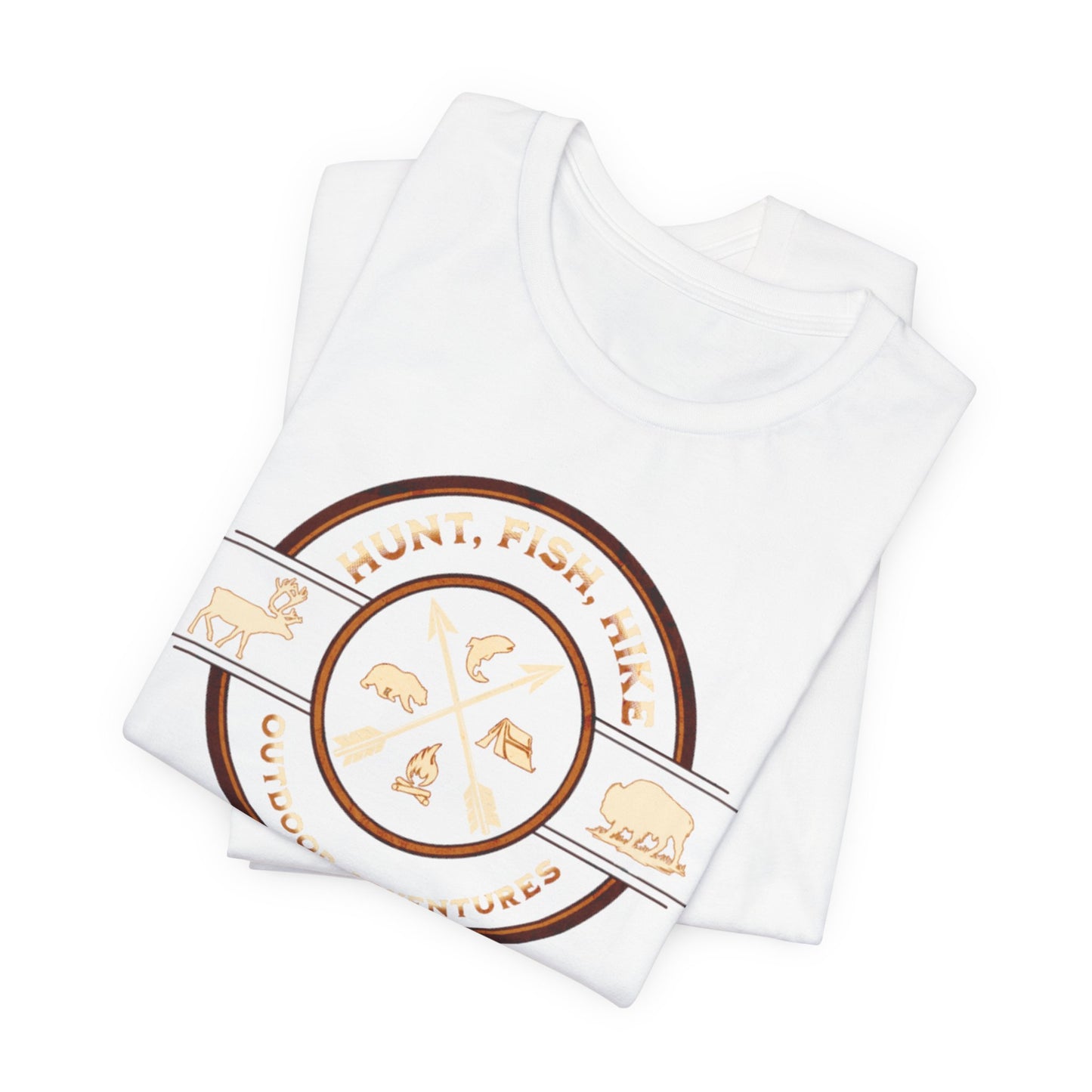 JA Hunt, Fish, Hike T-Shirt