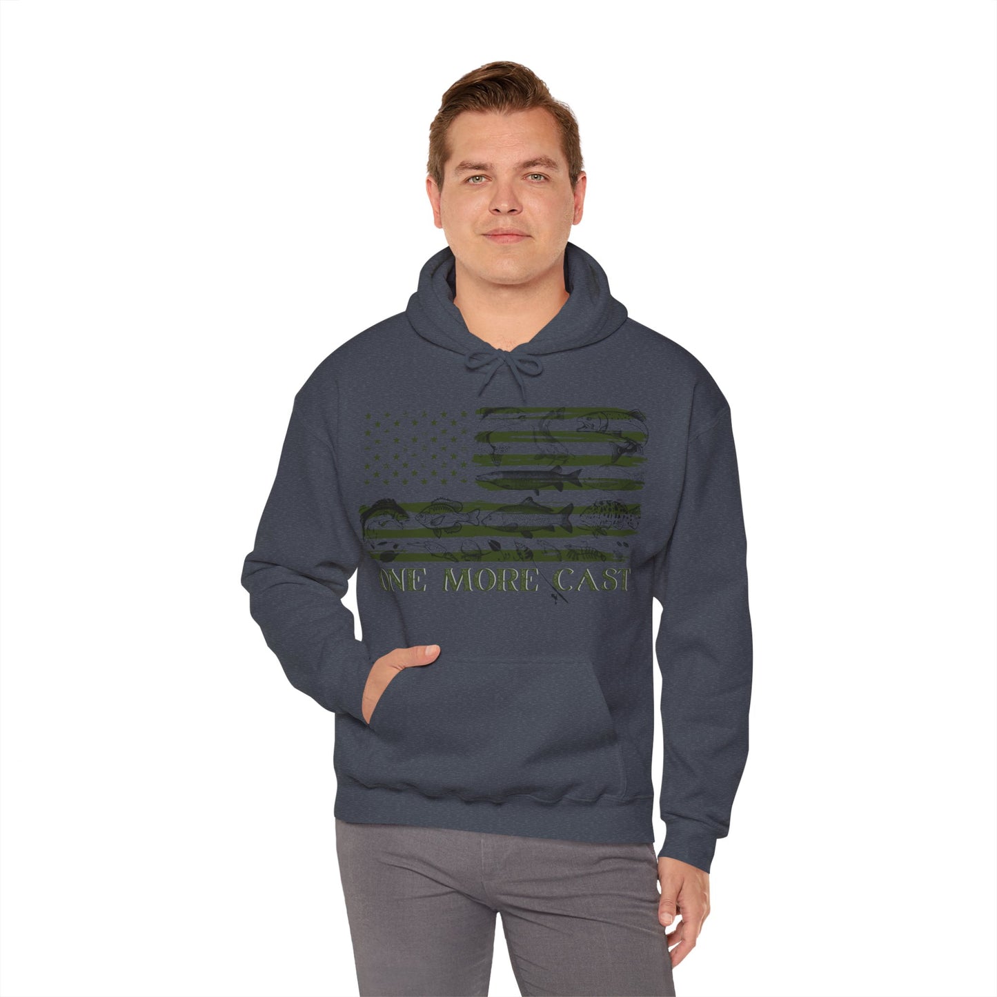 One More Cast Fishing Hoodie
