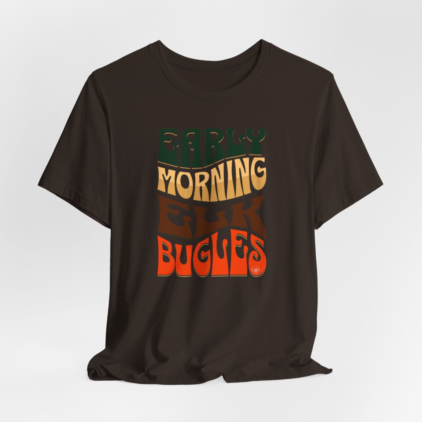 JA Early Morning Elk Bugles T-Shirt