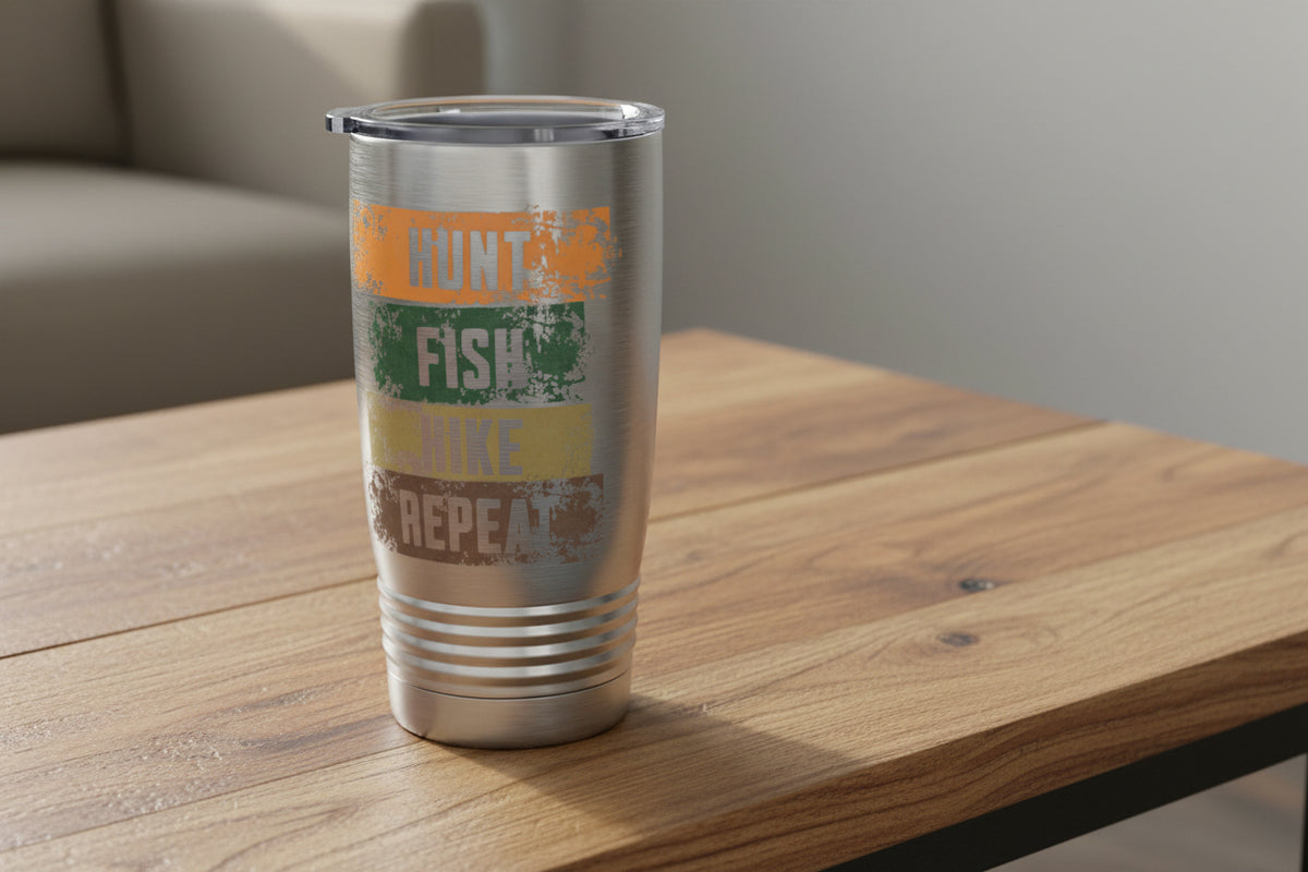 JA Hunt, Fish, Hike, Repeat-Tumbler