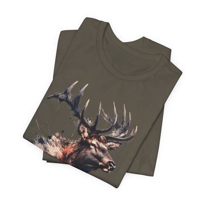 JA Bull Elk Art T-Shirt