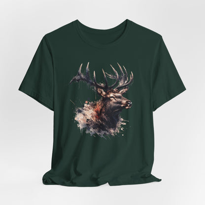 JA Bull Elk Art T-Shirt