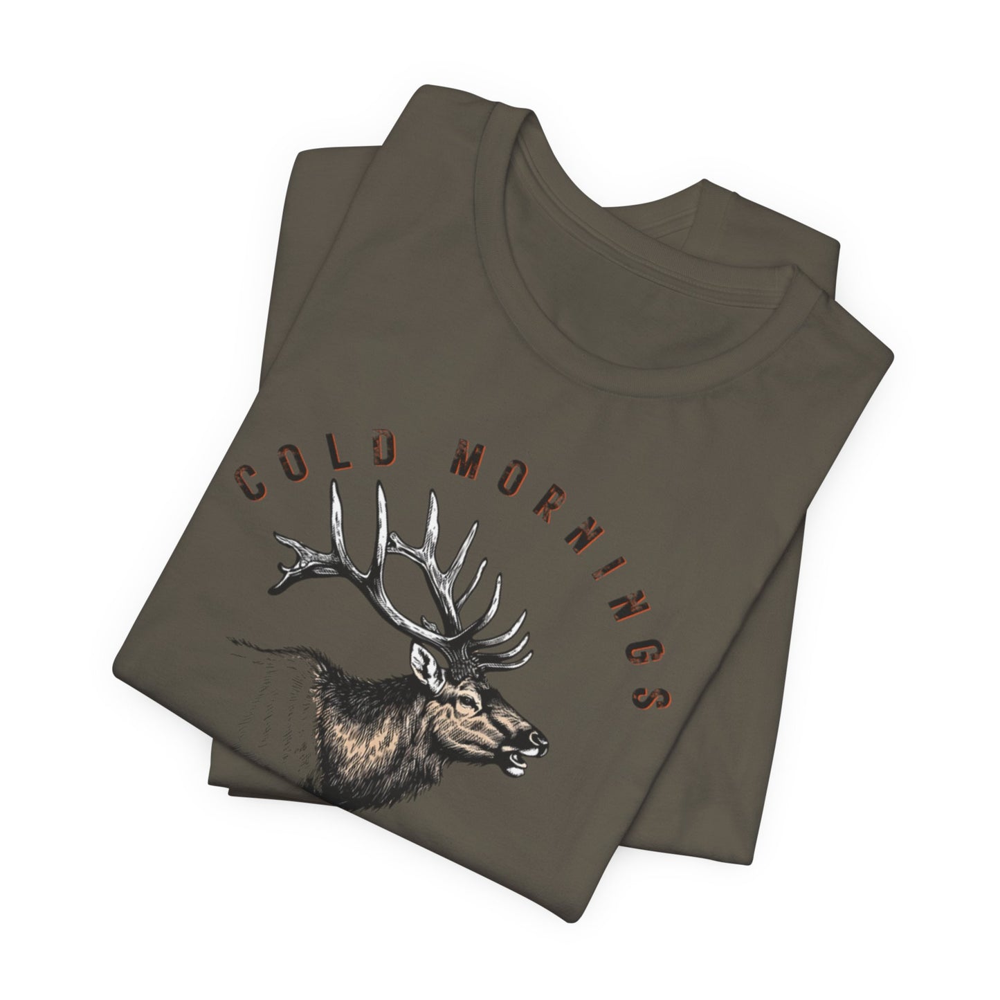 JA Cold Mornings & Elk Bugles T-Shirt