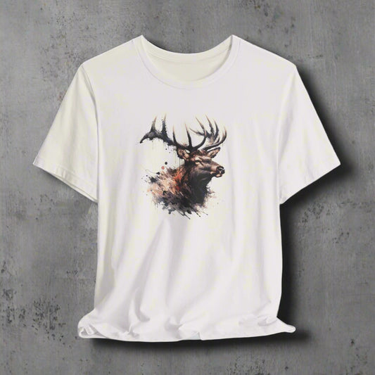 JA Bull Elk Art T-Shirt