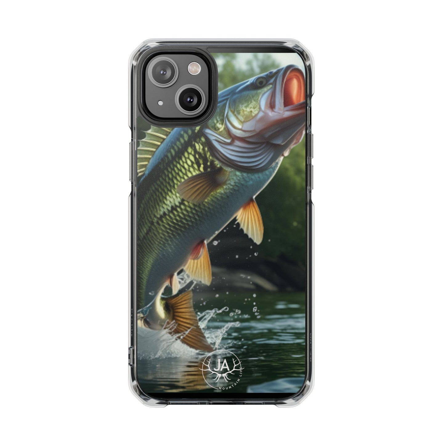 JA "Big Bass Fish'N" iPhone Case