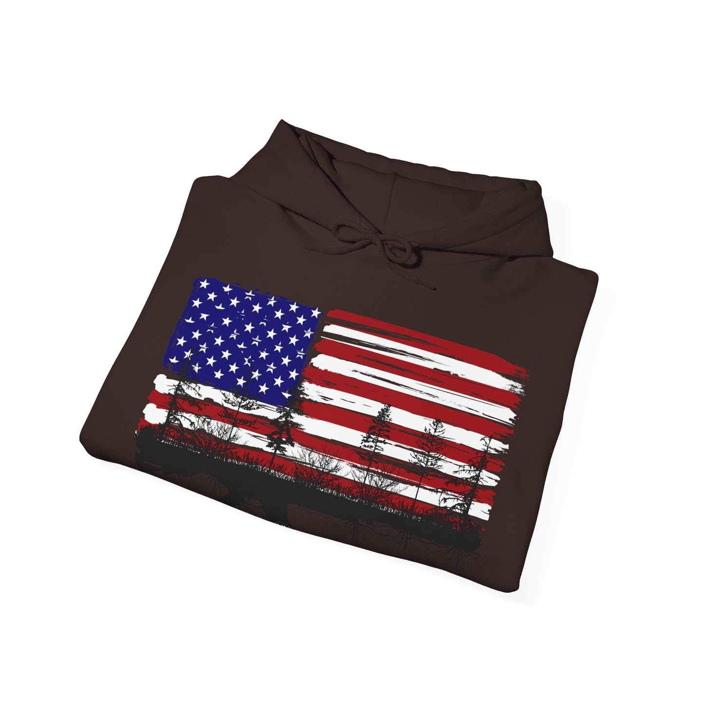 JA Red, White and Blue Rooted AR Hoodie