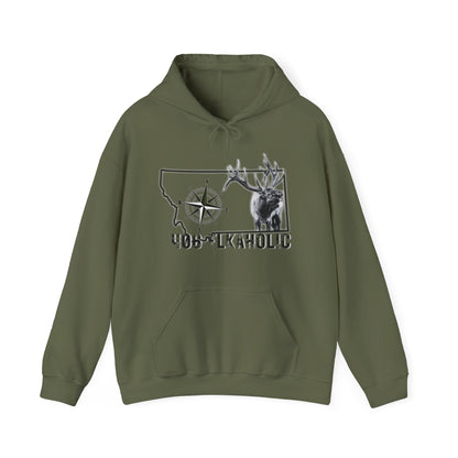 JA Montana 406-Elkaholic Sweatshirt