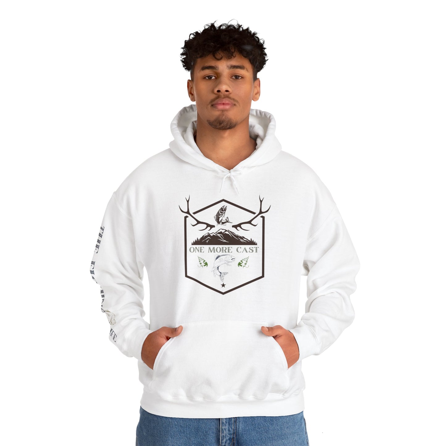 One More Cast The Fishing Life Hoodie