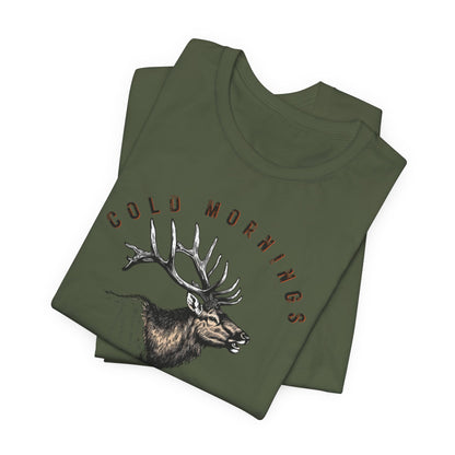JA Cold Mornings & Elk Bugles T-Shirt