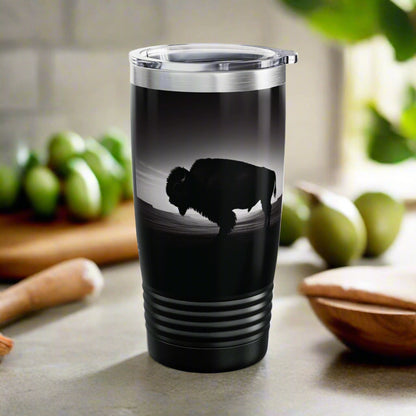 JA Lone Bull Bison-Tumbler