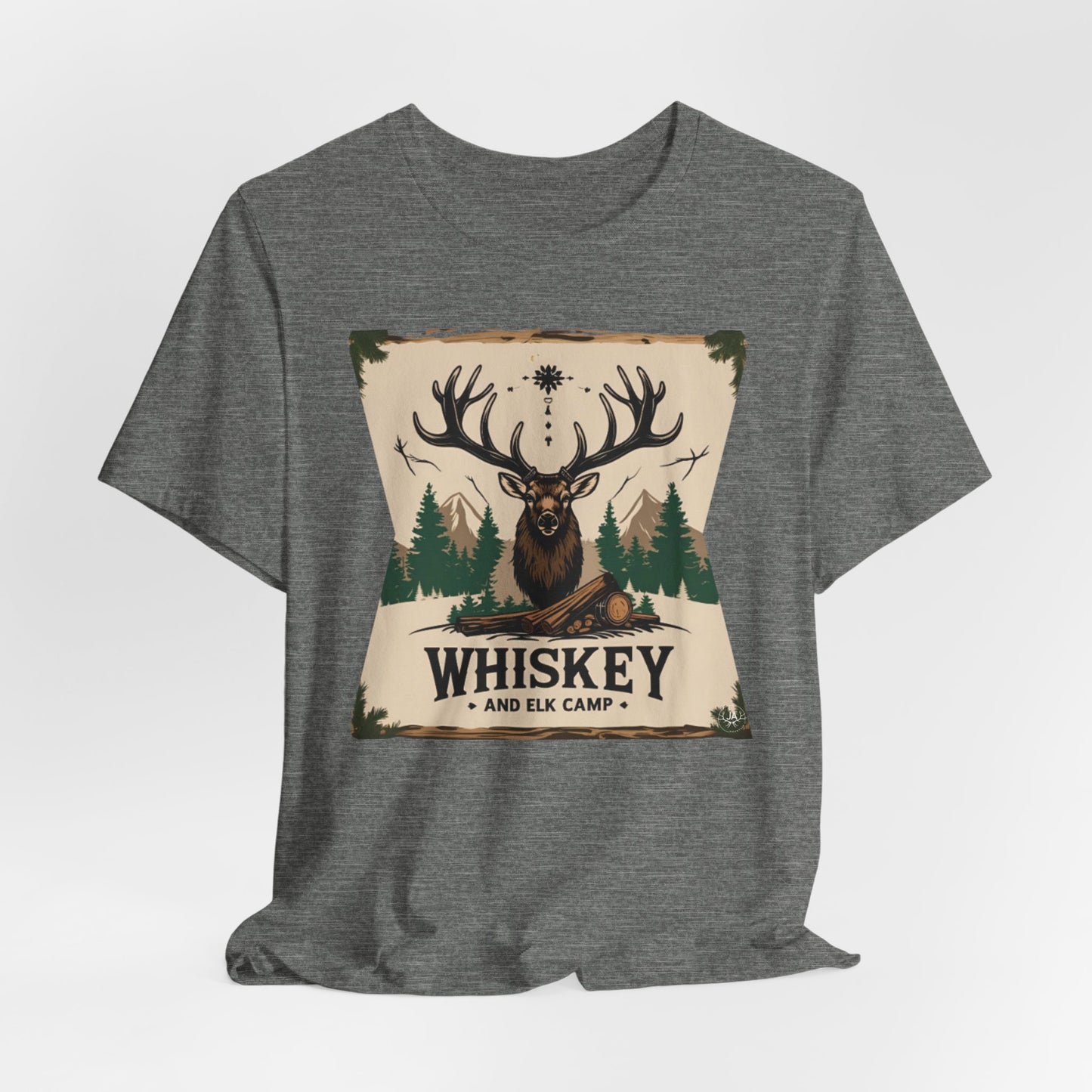 JA Whiskey & Elk Camp T-Shirt