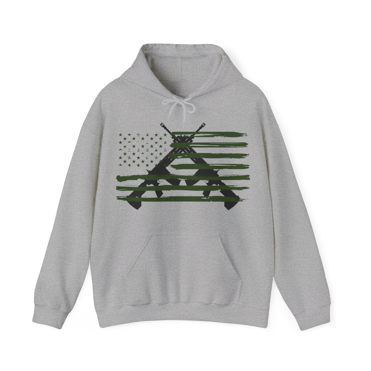 Green Patriotic Hoodie