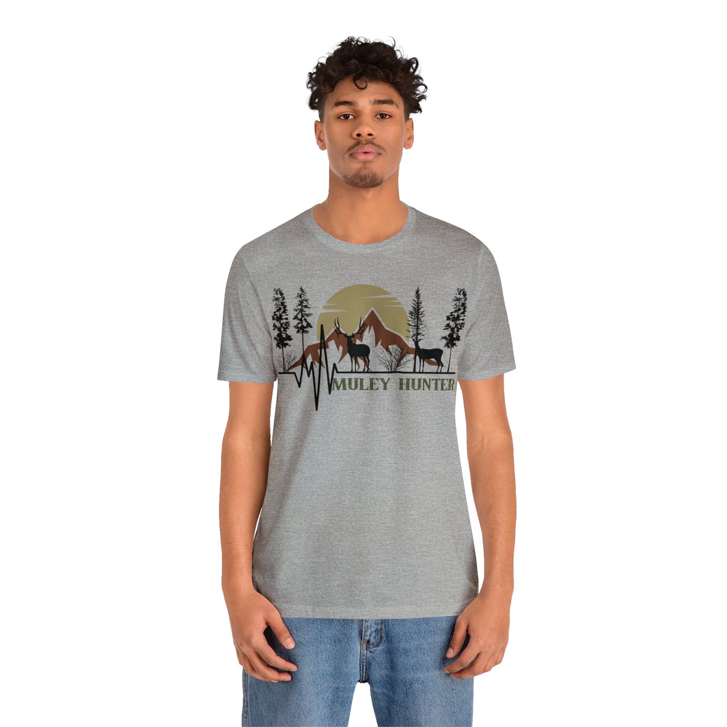 Muley Hunter Heartbeat T-Shirt