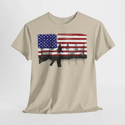 JA "ROOTED" Patriot-T shirt