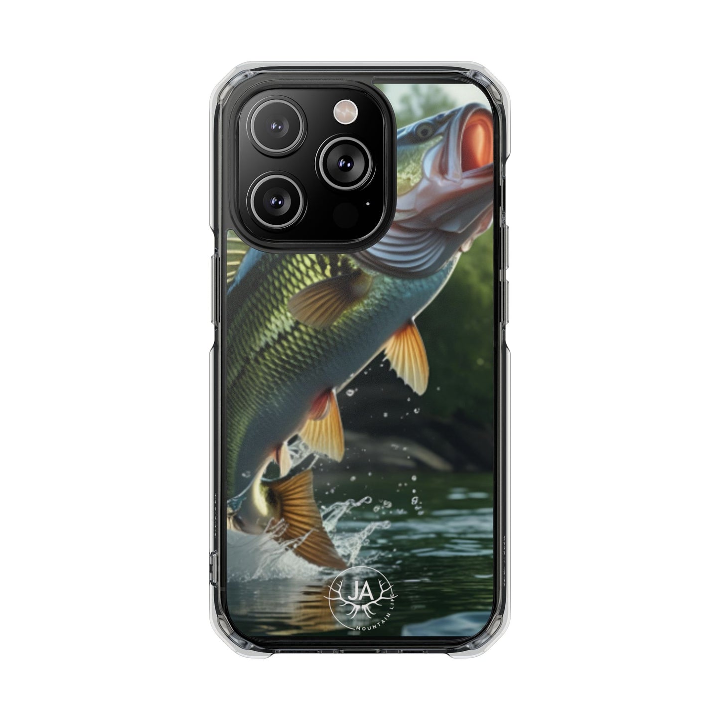 JA "Big Bass Fish'N" iPhone Case