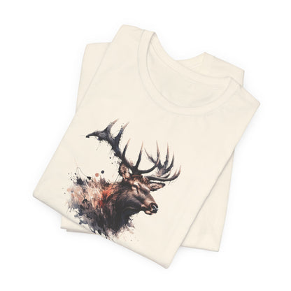JA Bull Elk Art T-Shirt