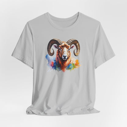 JA Watercolor Big Horn T-Shirt