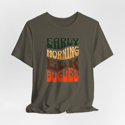 JA Early Morning Elk Bugles T-Shirt