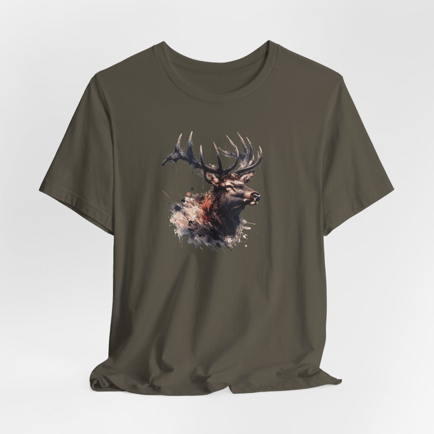 JA Bull Elk Art T-Shirt