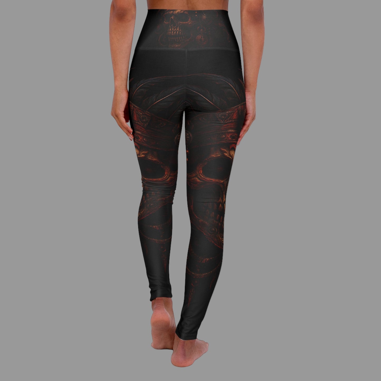 JA Skull Pirate High Waisted-Leggings