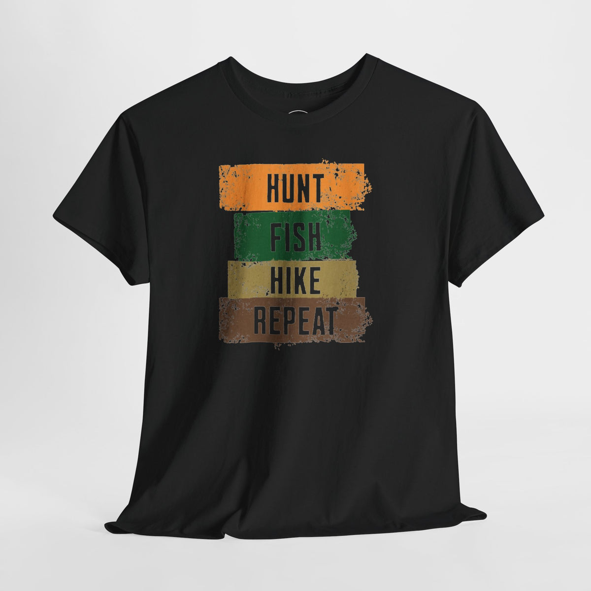 JA Hunt, Fish, Hike, Repeat T-Shirt