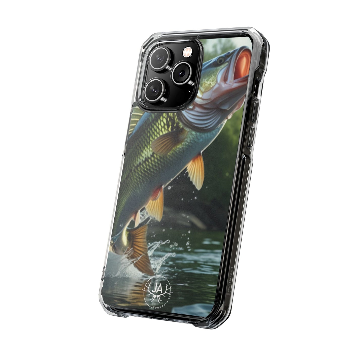 JA "Big Bass Fish'N" iPhone Case