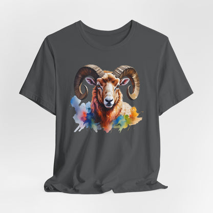JA Watercolor Big Horn T-Shirt