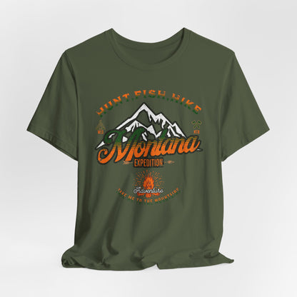 JA Montana Hunt Fish Hike T-Shirt