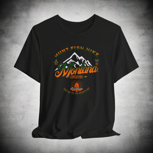 JA Montana Hunt Fish Hike T-Shirt