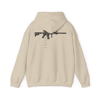 JA American Flag "Gun" Hoodie