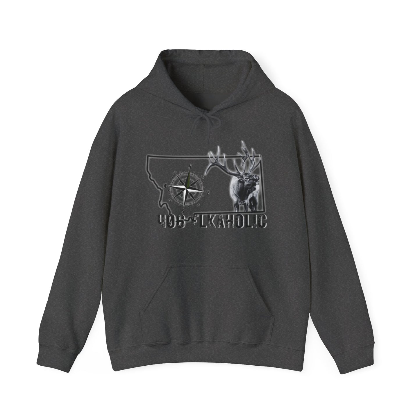 JA Montana 406-Elkaholic Sweatshirt