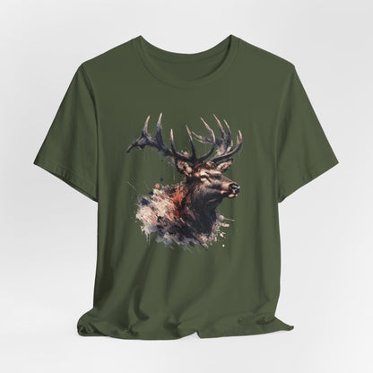 JA Bull Elk Art T-Shirt