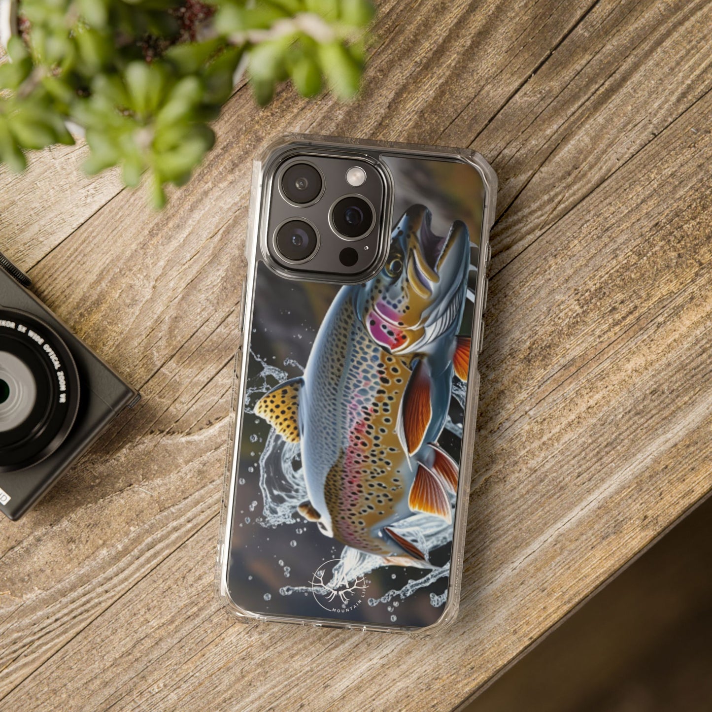 JA "Trout Fish'N" iPhone Case