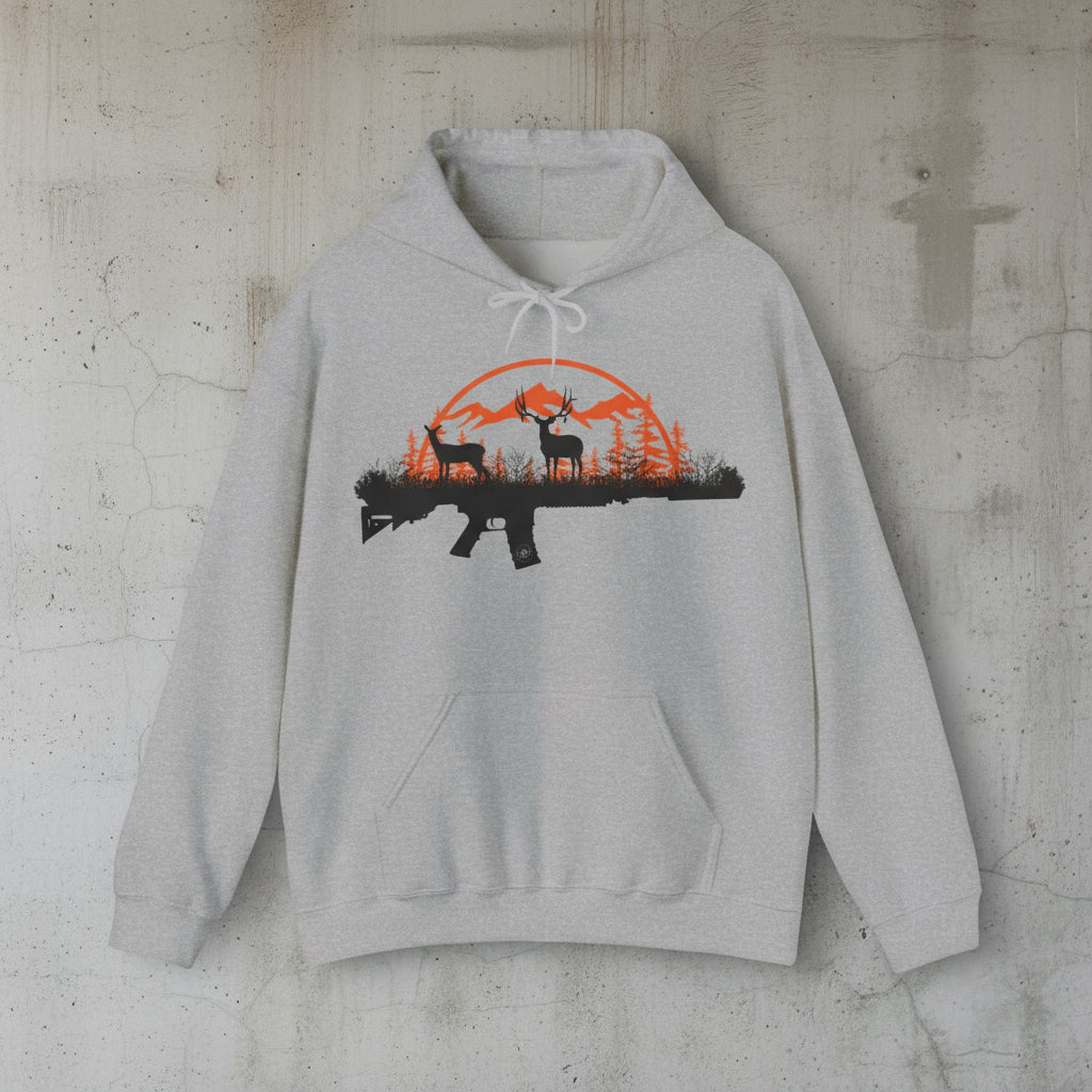 Muley Outdoors Orange Hunting Life Hoodie