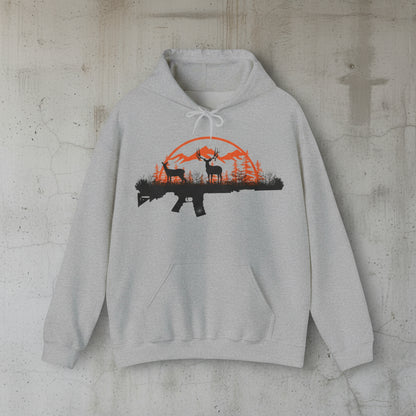 Muley Outdoors Orange Hunting Life Hoodie