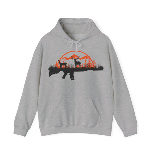 Muley Outdoors Orange Hunting Life Hoodie