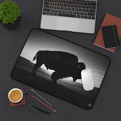 JA Lone Bull Bison Desk Mat