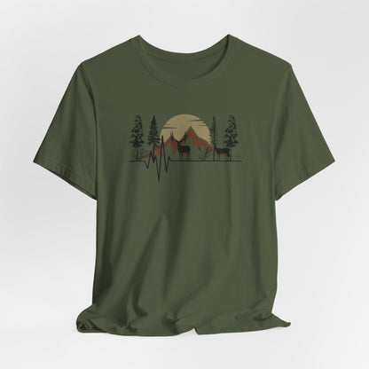 Muley Hunter Heartbeat T-Shirt