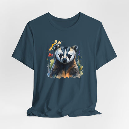 JA Watercolor Badger T-Shirt