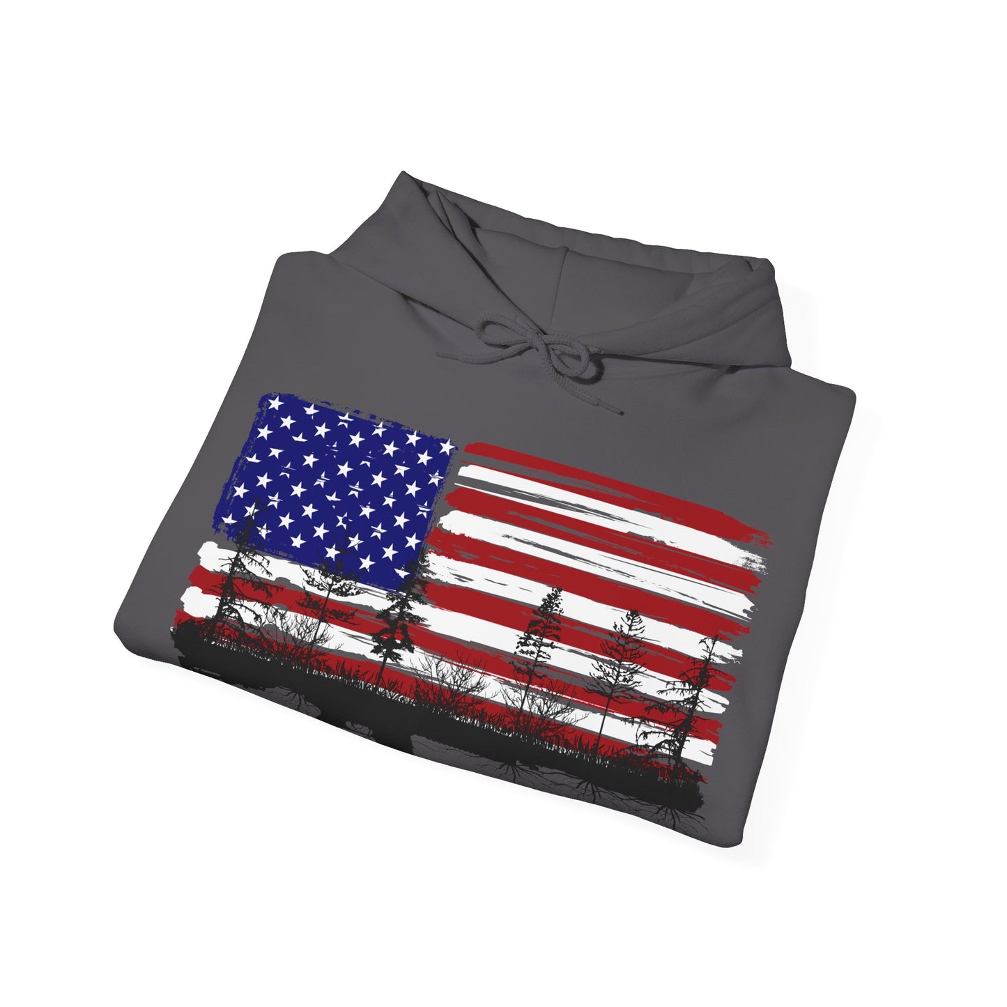 JA Red, White and Blue Rooted AR Hoodie