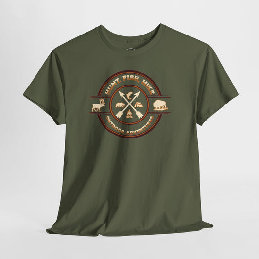 JA Hunt, Fish, Hike T-Shirt