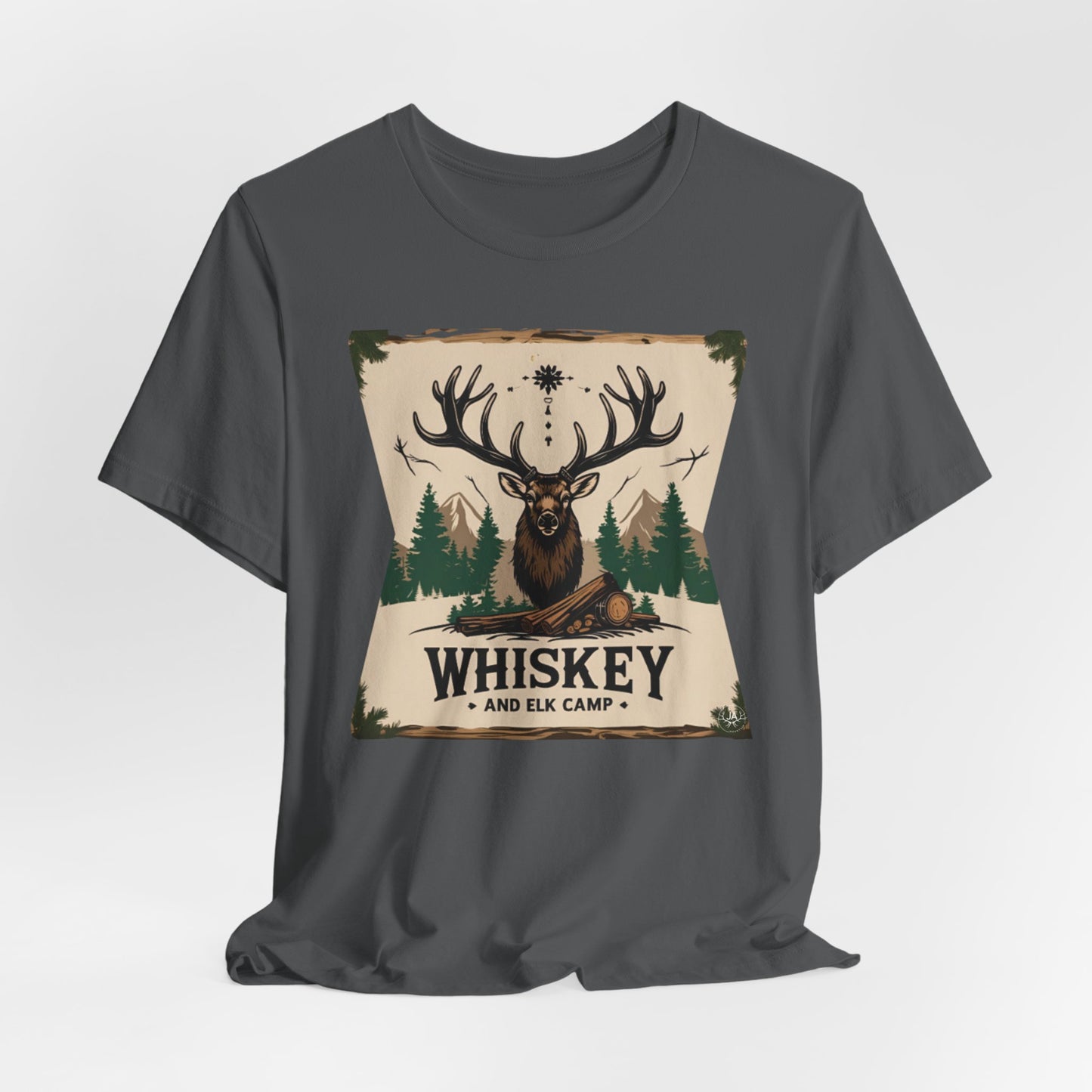 JA Whiskey & Elk Camp T-Shirt