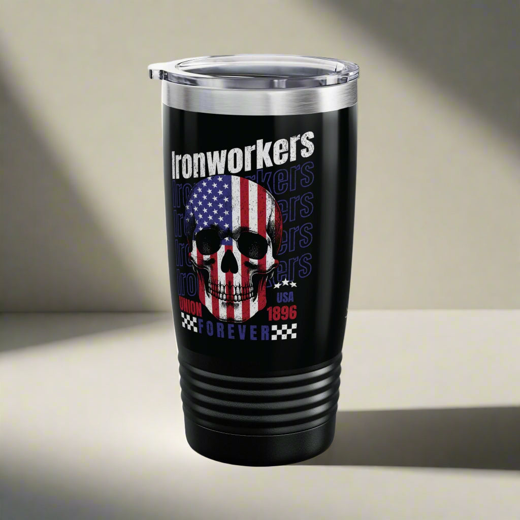 JA Union Ironworkers-Tumbler