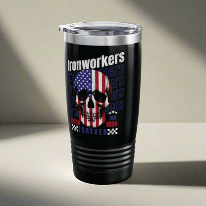 JA Union Ironworkers-Tumbler