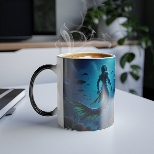 Color Morphing JA "Depths of the unknown" Mug